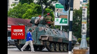 Zimbabwe army takeover Latest Updates  BBC News [upl. by Enait514]