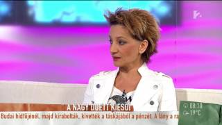 Keresztes Ildikó Eleinte sok konfliktusuk volt Norbival  tv2humokka [upl. by Ybanrab829]