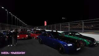 Car meet in Jeddah Circuit F1 Track [upl. by Cully]