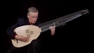 JS Bach Partita in A Minor Allemande BWV 1013 David Tayler archlute [upl. by Dripps]