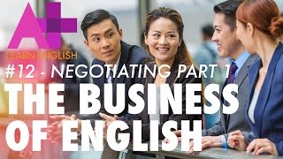 Whats your proposal – Language of negotiations part 1  Business of English 12  ABC Australia [upl. by Elocel]