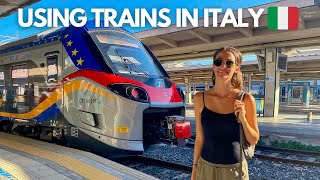 How to use the Train in Italy  Trenitalia App and Physical Ticket [upl. by Zuliram95]