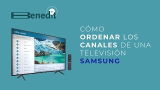 ORDENAR CANALES TV SAMSUNG [upl. by Tnecillim]