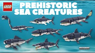 Prehistoric Sea Creatures LEGO 31088 Part 8 [upl. by Enileqcaj]