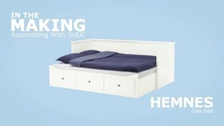 IKEA HEMNES Daybed Assembly Instructions [upl. by Ssepmet]