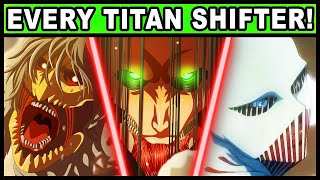 All 20 Titan Shifters and Their Powers Explained Attack on Titan Final Season [upl. by Bevin]