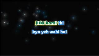 Mitwa  KANK Karaoke with Lyrics [upl. by Krista]