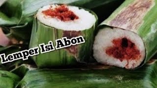 Resep Lemper Isi Abon [upl. by Hoenack]