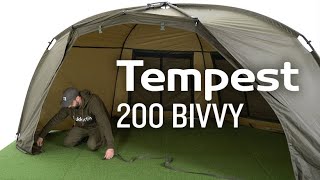 Trakker Products Tempest 200 Bivvy [upl. by Onilatac]