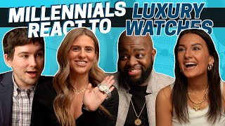 Millennials React to Luxury amp Affordable Watches [upl. by Rattan]