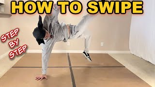 How To Do a Swipe Breakdance Move For Beginners  Como Hacer Swipes  Power Move Basics [upl. by Ayoted]