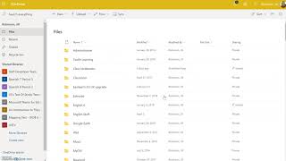 Uploading Documents to OneDrive Office 365  Updated 2019 [upl. by Carnahan]