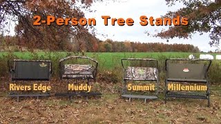 2 Person Tree Stands Comparison and Review [upl. by Hemetaf]