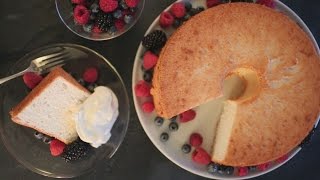 How to Bake a Perfect Angel Food Cake [upl. by Wistrup]