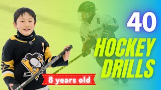 40 Hockey Drills for Kids [upl. by Schlesinger554]