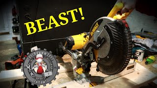 DEWALT 12 in DoubleBevel Sliding Compound Miter Saw DWS779 dewalttool Toolreview homedepot [upl. by Mariejeanne960]