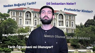 Türkiyenin En Elit Bölümü Boğaziçi Tarih [upl. by Prissy]