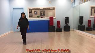 Zhang Sheng Applause 掌聲響起  Leong Mei Ling  Line Dance walk thru [upl. by Koerlin]