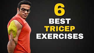 6 Best Dumbbell Tricep Workout  Yatinder Singh [upl. by Leahcimal120]