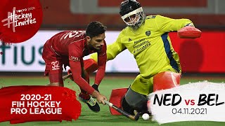 Replay 202021 FIH Hockey Pro League  Belgium vs Netherlands [upl. by Atsirk]