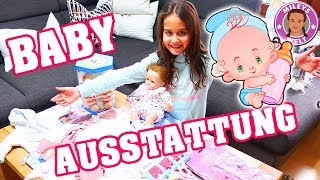 BABY ERSTAUSSTATTUNG Neugeborenes  Reborn Baby  Mileys Welt [upl. by Anilak]