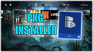 How to GET PKG INSTALLER on PS4 803 2023 FULL TUTORIAL OLD [upl. by Esilegna]