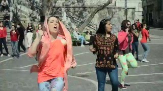 FIRST INTERNATIONAL BOLLYWOOD FLASH MOB  SLOVENIA [upl. by Joerg]