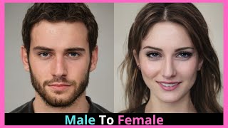 Male To Female Transition Timeline in Minutes  Part 96  mtf Transformation [upl. by Lewej]