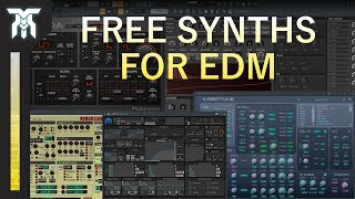 Best Free VST Synths for EDM amp Electronic Music 2020 [upl. by Imiaj]