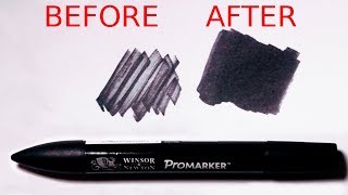 Use This Simple Trick To Make Dried Out Markers Work Again  Promarker Tutorial [upl. by Elmaleh]