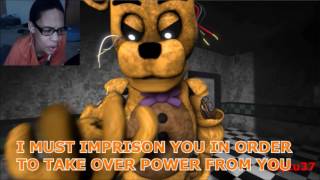 FNAF SFM The Final Plan REACTION  GOLDS EVIL PLAN [upl. by Baese600]