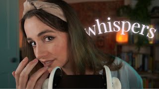 ASMR  Sleepy Ear to Ear Whispers 20 facts about me [upl. by Den]