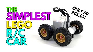 How To Build Simple LEGO RC Car Tutorial [upl. by Bergwall899]