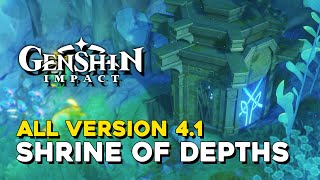 Genshin Impact Version 41 All Shrine Of Depths Locations [upl. by Pete]