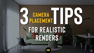 3 Camera Placement Tips for Realistic Renders I VRAY for Sketchup [upl. by Yenittirb]