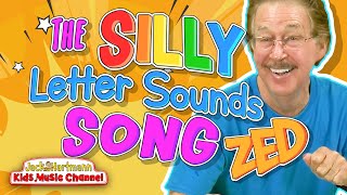 The SILLY LETTER SOUNDS Song  Zed Version  Jack Hartmann [upl. by Dinsdale679]