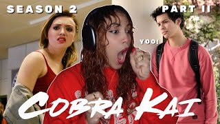 THE COBRA KAI SEASON 2 FINALE HAD ME FIGHTING FOR MY LIFE  Season 2 Part 2 Reaction [upl. by Inhoj592]