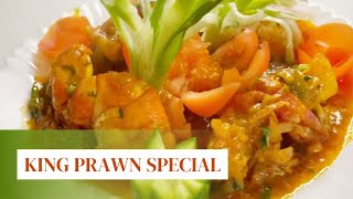 Golda Chingri  King Prawn Special Recipe [upl. by Beebe]