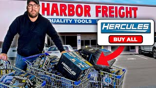 I Bought Every Hercules Tool at Harbor Freight [upl. by Holton]