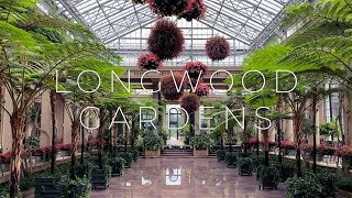 The Most Beautiful Gardens  Longwood Gardens  Walking tour [upl. by Alaikim]