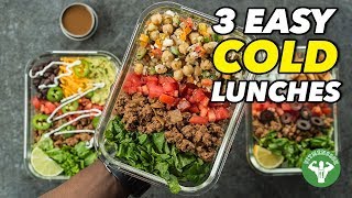 3 Easy Cold Lunches to Mix amp Match [upl. by Yuht233]