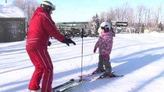 Sinitier au ski  conseils débutant 1 [upl. by Kwok]