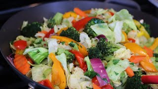 Simple Vegetable Stir Fry You Will Love [upl. by Fiona]