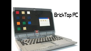 BrickTop PC Functional LEGO Laptop [upl. by Ninette426]