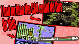 Games That Push The Limits of the Commodore 64 in Surprising Ways [upl. by Madel512]