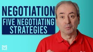 Five Basic Negotiating Strategies  Key Concepts in Negotiation [upl. by Dnalyram]