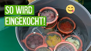 Wohin mit der Ernte Obst und Gemüse einkochen [upl. by Kathrine]