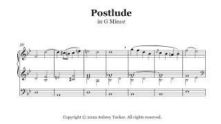 Organ Postlude in G Minor  E L Ashford [upl. by Kluge]