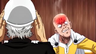 Funny Moments Saitama VS Silver Fang English Sub [upl. by Lerat]