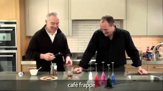 How to make a frappé coffee using an aerolatte milk frother [upl. by Waters600]